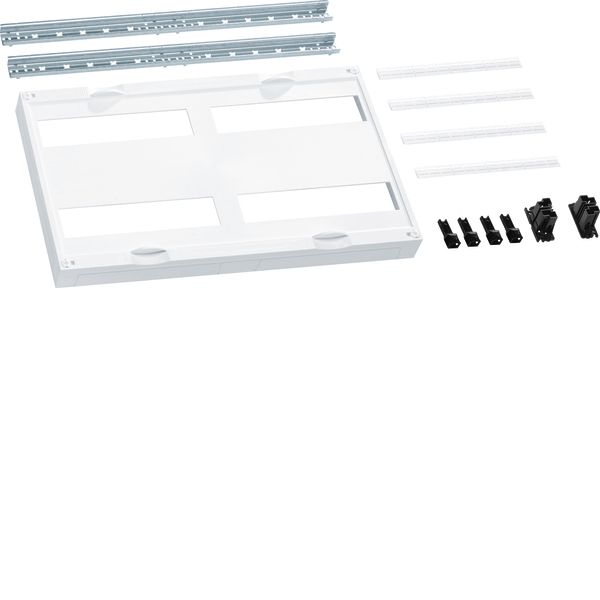 Assembly unit,universN,300x500mm,for modular devices, horizontal,4x12m image 1