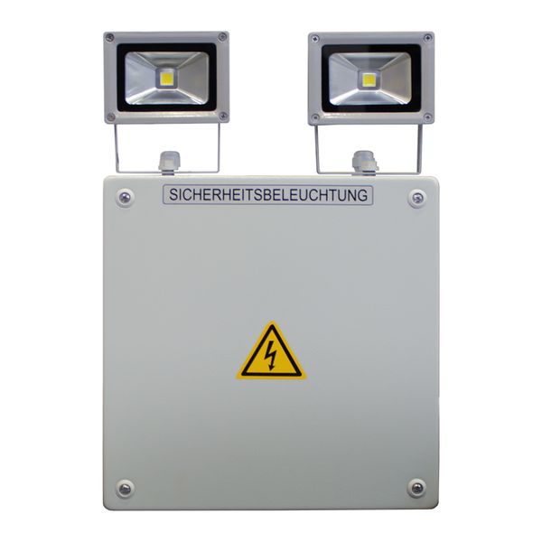 Emergency floodlight SKS 2x10W LED 3h 230V AC image 2