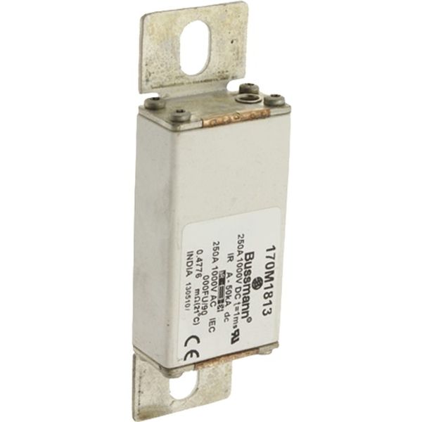 Fuse-link, high speed, 500 A, DC 1000 V, size 230, 24 x 78 x 115 mm, aR, IEC image 3