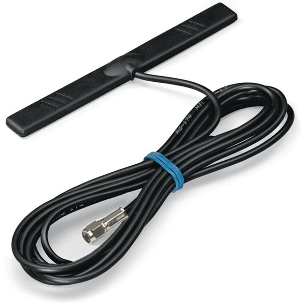 Self-adhesive antenna with 2.5m cable and SMA straight plug GSM/ UMTS/ image 1