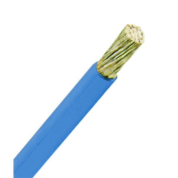 Halogenfree Single Core Wire H07Z-K 6 blue, fine-stranded image 1