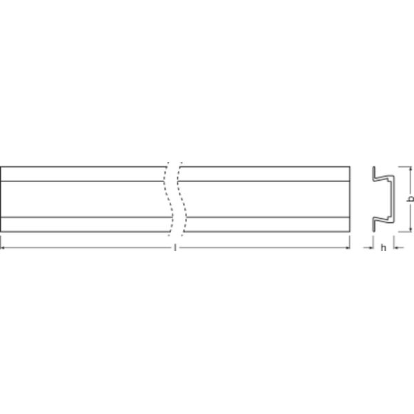 Flat Profiles for LED Strips -PF01/UW/22X6/10/2 image 5