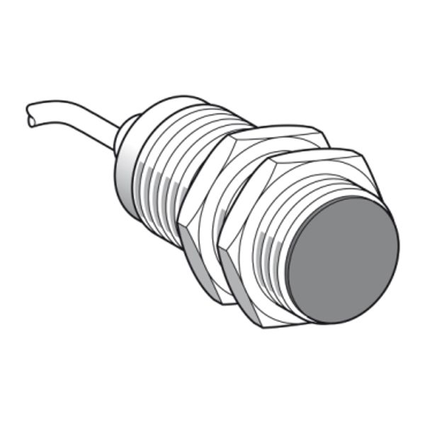 INDUCTIVE SENSOR CYL LONG M30 12 24 VDC image 1