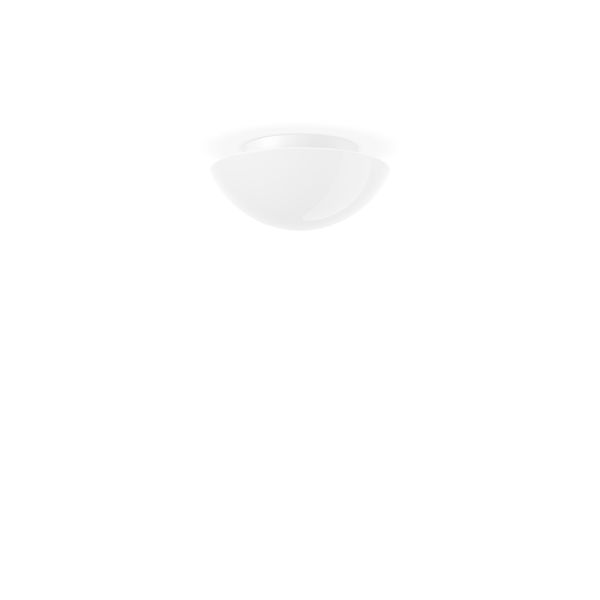 Flat Basic, white, on/off Ceiling and wall luminaires, D 250 H 106, Op image 1