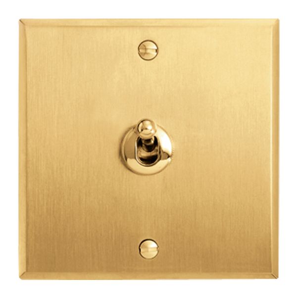 Art d'Arnould universe Two-way memory or lever switch 10A - brushed gold image 1