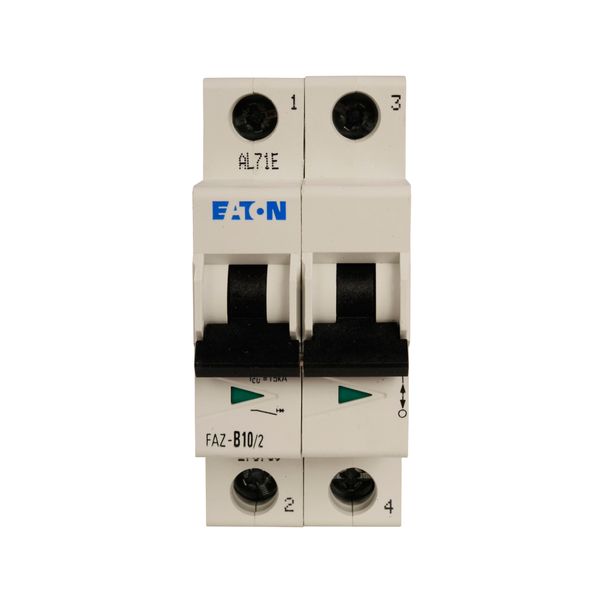 Miniature circuit breaker (MCB), 0.5 A, 2p, characteristic: C image 5