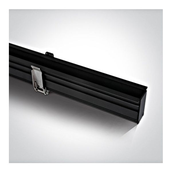 1m recessed magnetic profile, 48V, series VIGO MIDI, black image 1