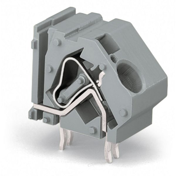 Stackable PCB terminal block 16 mm² Pin spacing 20 mm green-yellow image 3