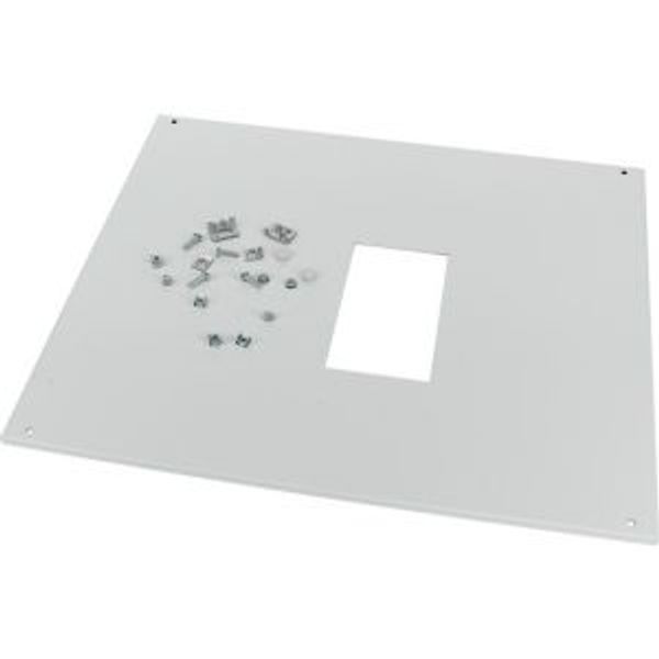 Front cover, +mounting kit, for NZM3, vertical, 3p, HxW=600x425mm, grey image 4