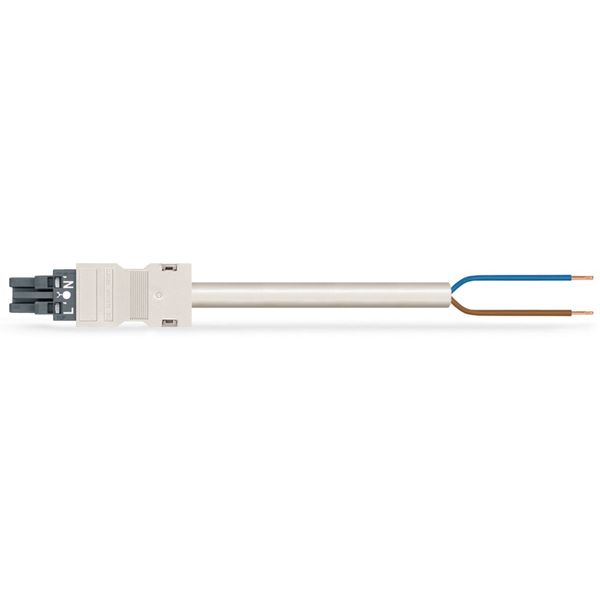 pre-assembled interconnecting cable Eca Socket/plug blue image 3