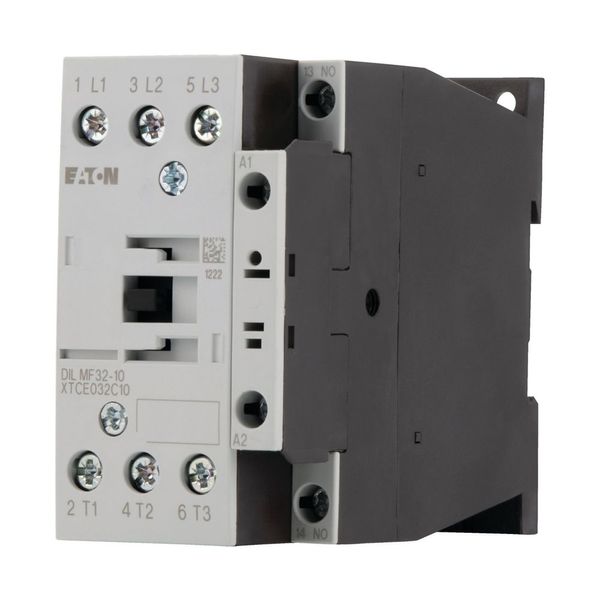 Contactor, 4 pole, DC operation, AC-1: 32 A, 1 N/O, RDC 24: 24 - 27 V DC, Screw terminals image 5