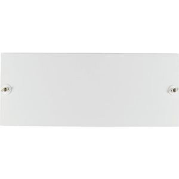 Front plate blind for 33 Module units per row, 1 row, white image 2