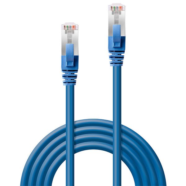 2m Cat.6 S/FTP LSZH Network Cable, Blue (Fluke Tested) RJ45, M/M, 250MHz, Copper, 26AWG image 2