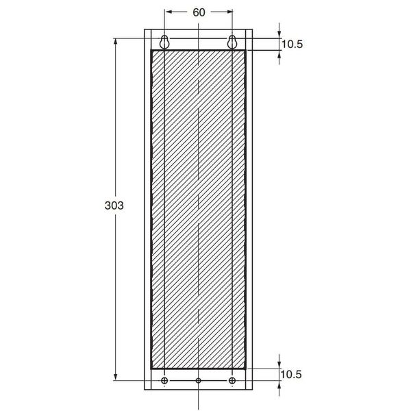 Book mount bracket for following PC Models: NYB1E*, NYB17*, NYB27*, NY image 2