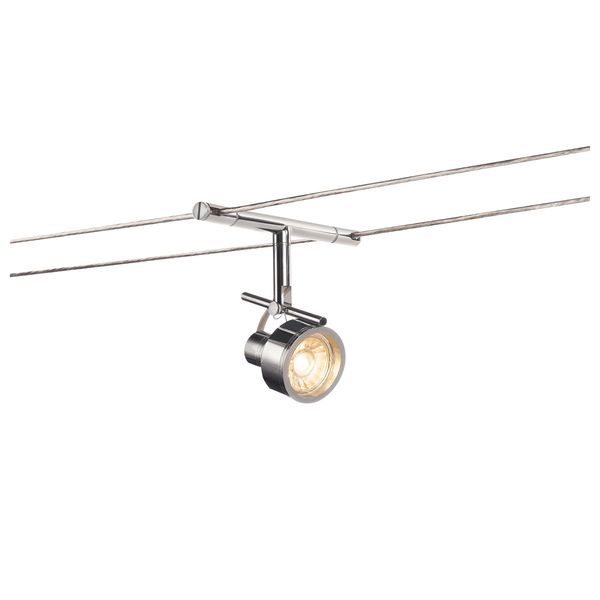 SALUNA, cable luminaire for TENSEO, QR-C51, chrome image 1