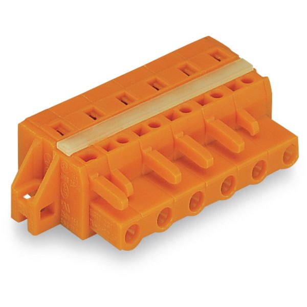 1-conductor female connector CAGE CLAMP® 2.5 mm² orange image 3