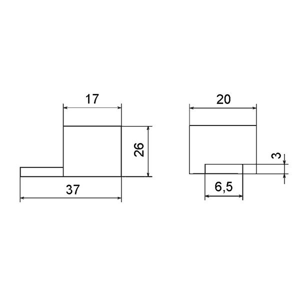 Connecting terminal for 1-pole comb type busbars image 2