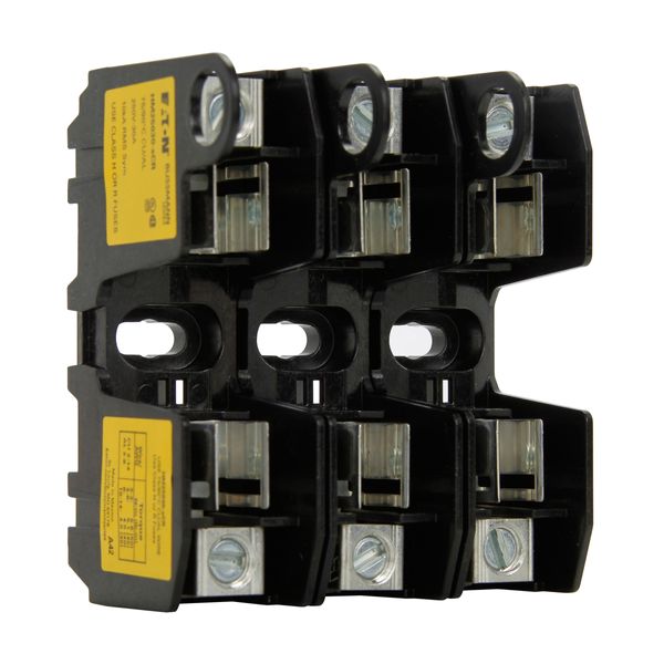 Eaton Bussmann series HM modular fuse block, 250V, 0-30A, CR, Three-pole image 21