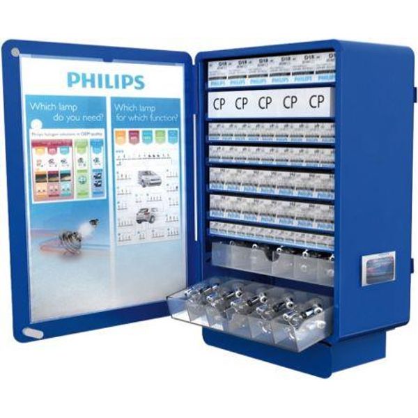 56202CD PHILIPS Philips 12V filled Wall Dispenser (+ lamp tester) image 1