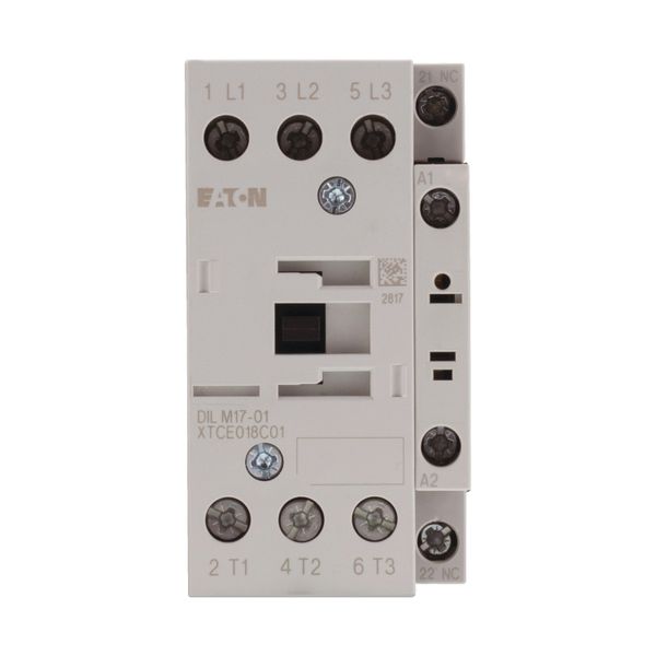 Contactor, 3 pole, 380 V 400 V 7.5 kW, 1 NC, 42 V 50 Hz, 48 V 60 Hz, AC operation, Screw terminals image 16