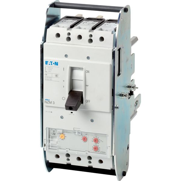 Circuit breaker 3-pole 400A, system/cable protection+earth-fault prote image 3