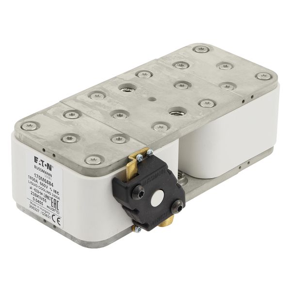 Fuse-link, high speed, 1800 A, AC 660 V, 2 x size 3, 74 x 167 x 52 mm, aR, IEC, single indicator image 22