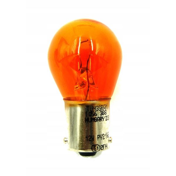 Automotive Lamp BAU 15s 21W 12V orange Tungsram image 1