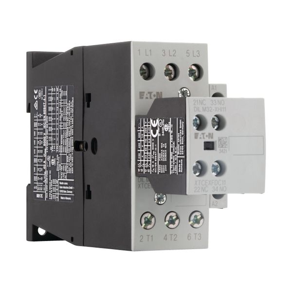 Contactor, 380 V 400 V 7.5 kW, 2 N/O, 1 NC, 230 V 50/60 Hz, AC operation, Screw terminals image 17