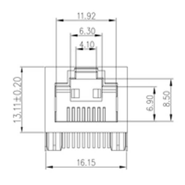 PCB plug-in connector data, THT/THR solder connection, 1.02 mm, Number image 1