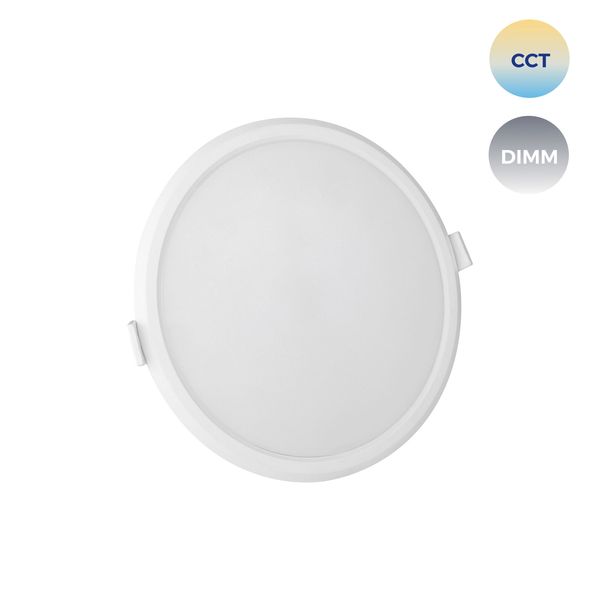 ALGINE 12W CCT+DIM WI-FI SPECTRUM SMART ROUND, RECESSED image 2