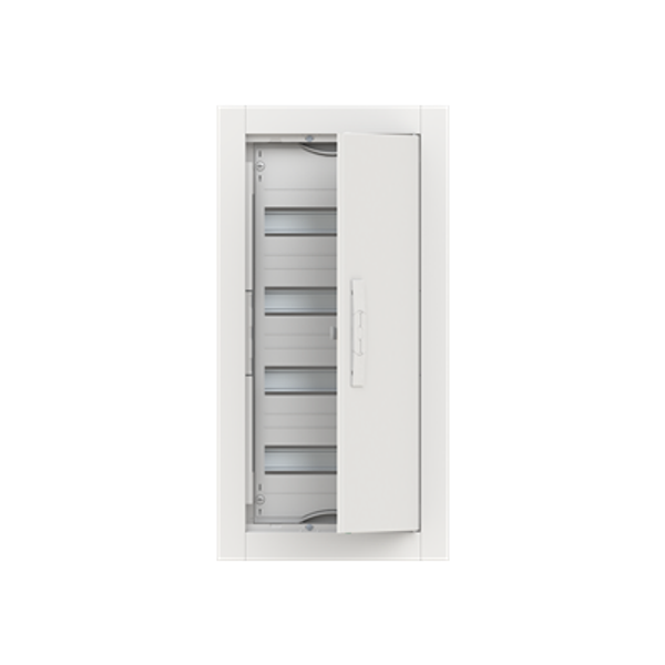 CU14V ComfortLine Compact distribution board, Flush mounting, 48 SU, Isolated (Class II), IP30, Rows: 4, 714 mm x 365 mm x 125 mm image 1