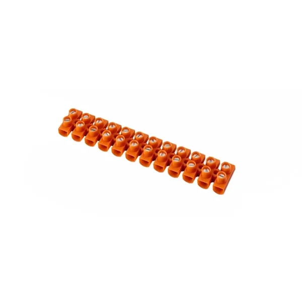 Thermoplastic connector strip LTF12-4.0 orange image 1