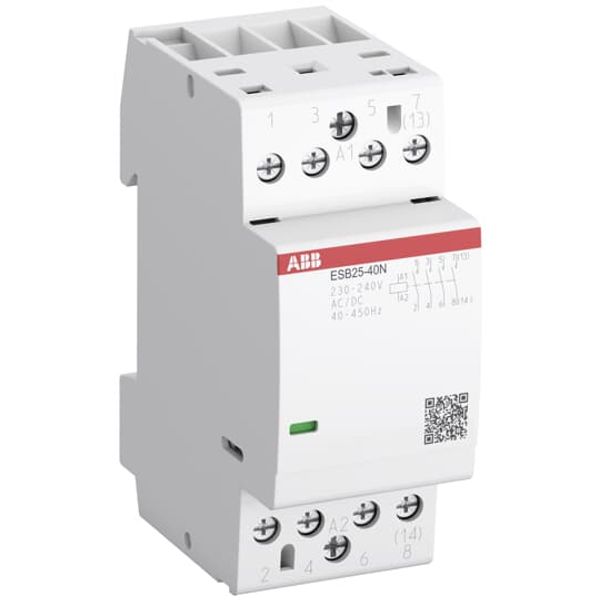 ESB25-22N-01 Installation Contactor (NC) 25 A - 2 NO - 2 NC - 24 V - Control Circuit 400 Hz image 4