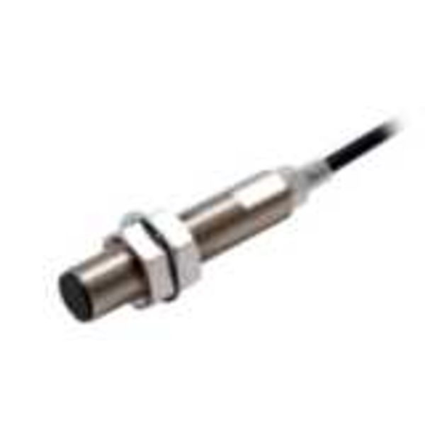 Proximity sensor, inductive, nickel-brass, long body, M12, shielded, 6 image 1