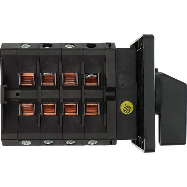 On-Off switch, 6 pole + 1 N/O + 1 N/C, 100 A, 90 °, flush mounting image 21