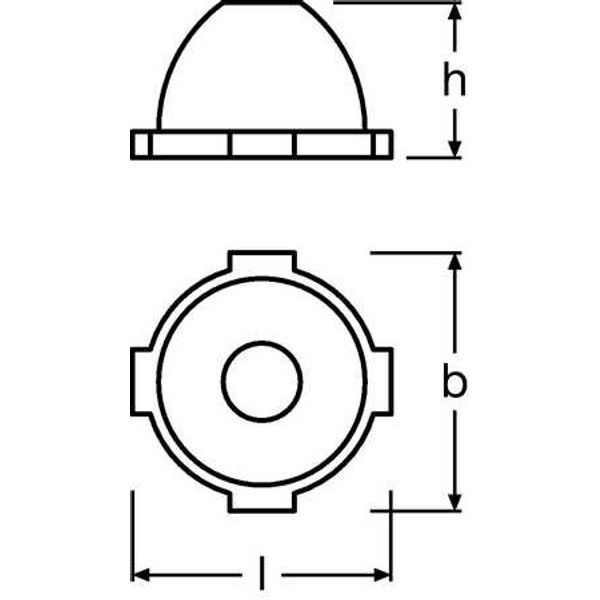 OPLR1X1-20X50 OPTIC L20X50 10X120  OSRAM image 1