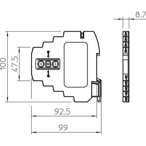 MDP-4 D-5-EX Lightning barrier for Ex protection applications 5V image 2