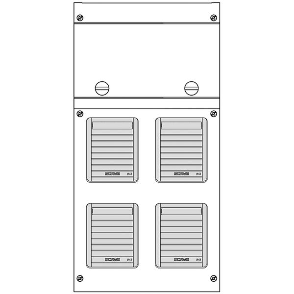 SURF.MOUNT.DISTRIBUTION ASSEMBLY BLOCK4 image 1