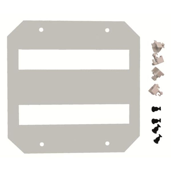 V64PWNJ8 DIN COVER PLATE VMS64 4R image 1