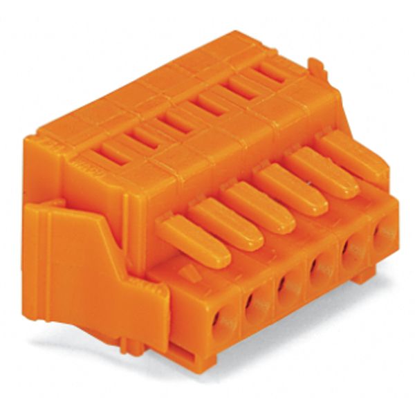 1-conductor female connector CAGE CLAMP® 1.5 mm² orange image 5