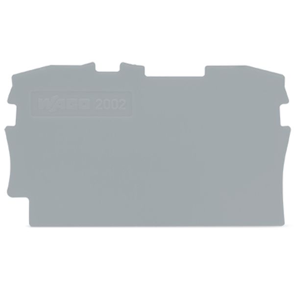 2002-1291 End and intermediate plate; 0.8 mm thick; gray image 2