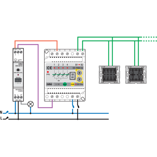 Universal modular dimmer PLC interference suppression, 5 – 350 W analo image 4