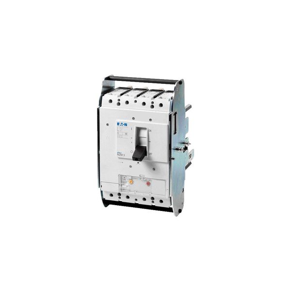 Circuit-breaker, 4p, 630A, 400A in 4th pole, withdrawable unit image 2