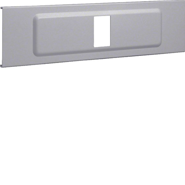 Pre-cut lid AEE 4 gang, FB 60130, grey image 1