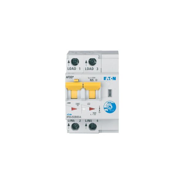 Arc Fault Detection Device, 2p, B, 25 A, 30 mA, type A image 26