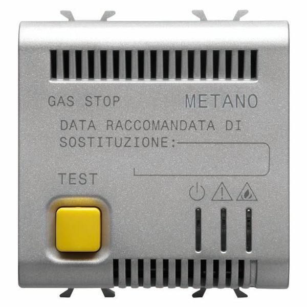 METHANE GAS DETECTOR - 12V ac/dc - 2 MODULES – TITANIUM - CHORUSMART image 2