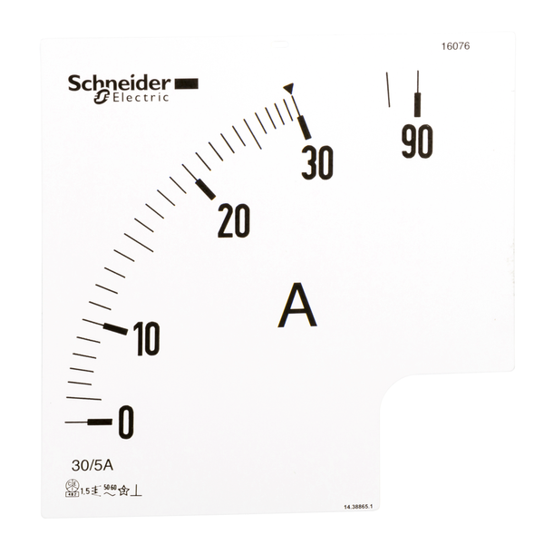 ammeter dial Power Logic - 3 In - ratio 200/5A image 4