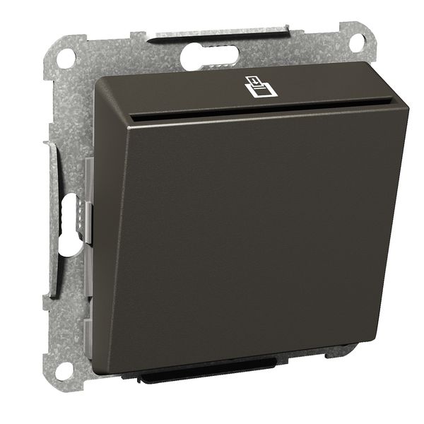 Exxact key card switch 1/2-pole anthracite image 3