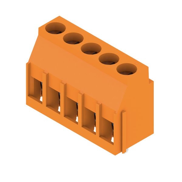 PCB terminal, 5.00 mm, Number of poles: 5, Conductor outlet direction: image 2