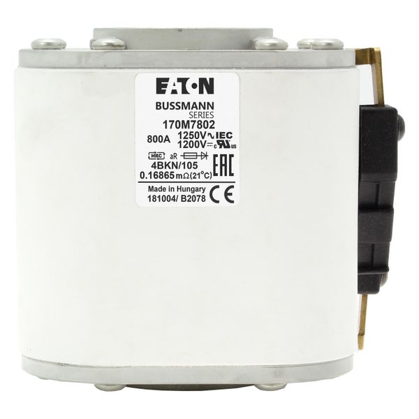 FUSE 800A 1250V 4BKN/105 AR hs image 11